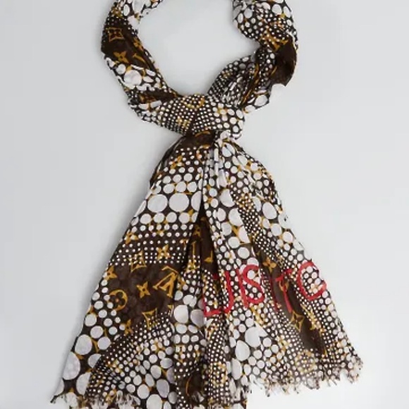 Louis Vuitton Yoyoi Kusama Scarf - Picture 2 of 8